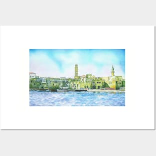 Jaffa port Israel Posters and Art